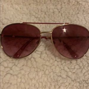 Betsey Johnson aviator sunglasses